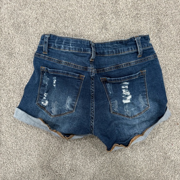 Kancan Denim Shorts - Picture 3 of 5